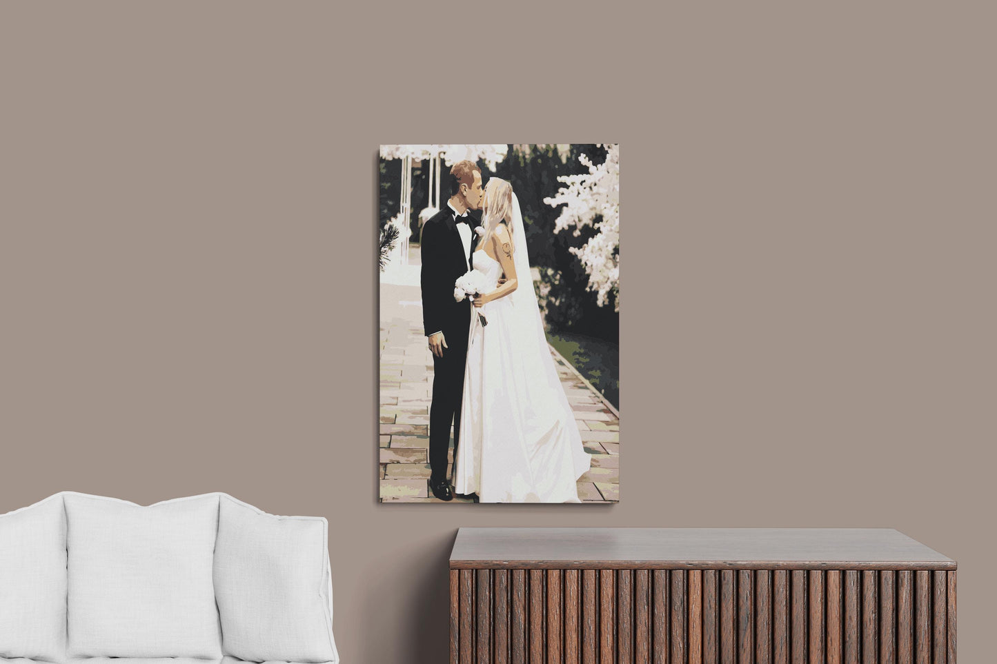 custom painting by numbers canvas kit for adults