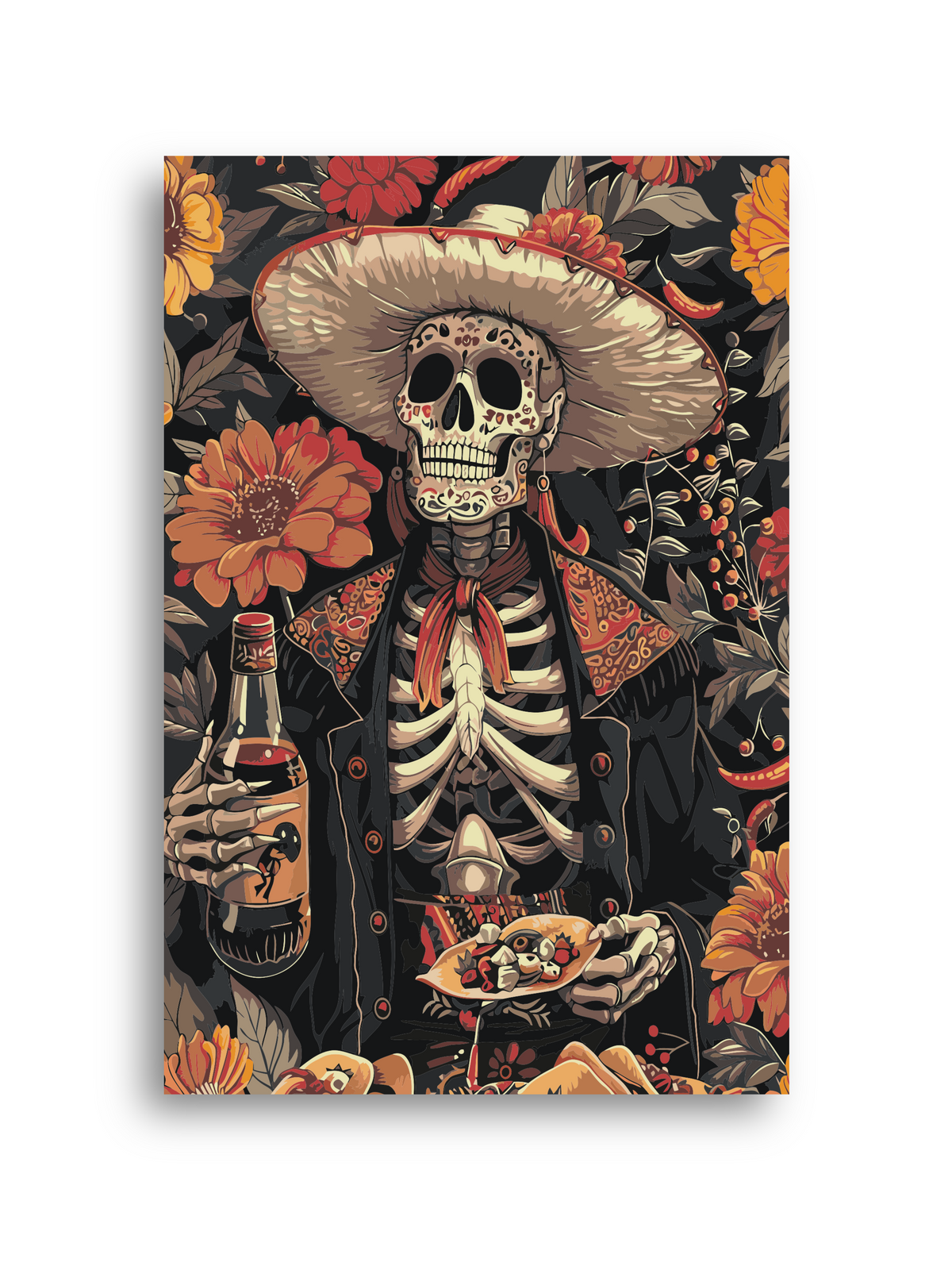 Day-Of-Dead-Paint-By-Numbers-Kits Numerio