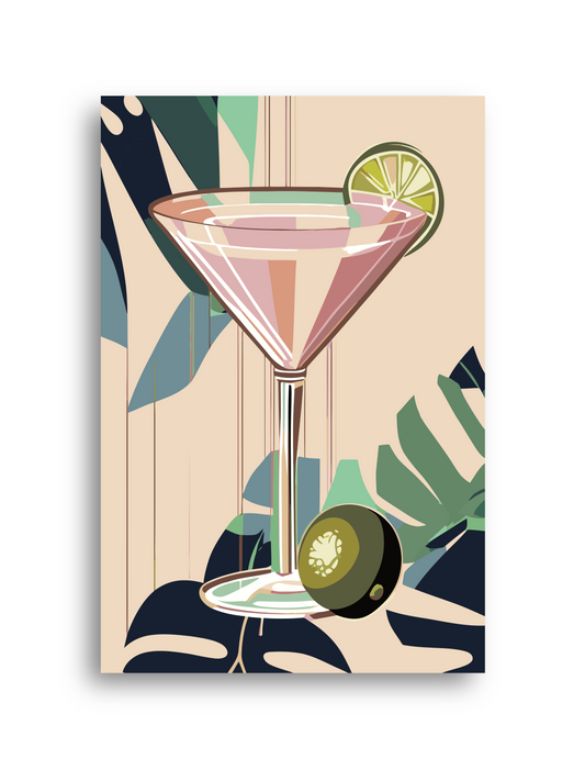 Elegant Cocktail Hour Paint by Numbers Kit Numerio