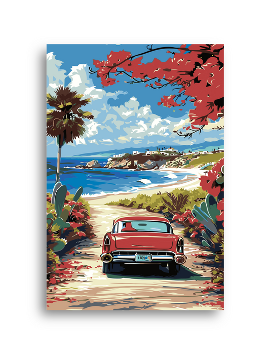 Entering Summer Vacation Paint by Numbers Numerio