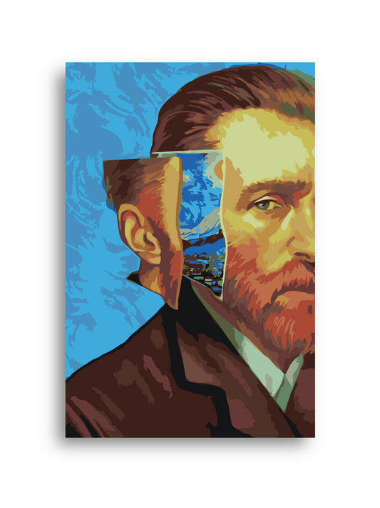 Van Gogh Portrait Paint by Numbers Kit Numerio