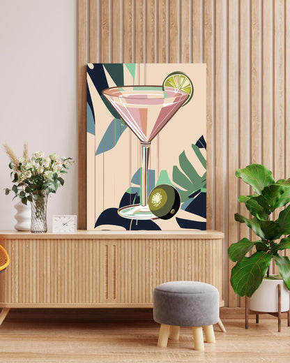 Elegant Cocktail Hour Paint by Numbers Kit Numerio