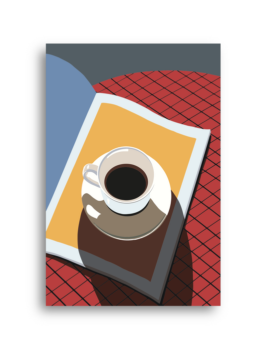 Morning Coffee Ritual Paint by Numbers Kit Numerio