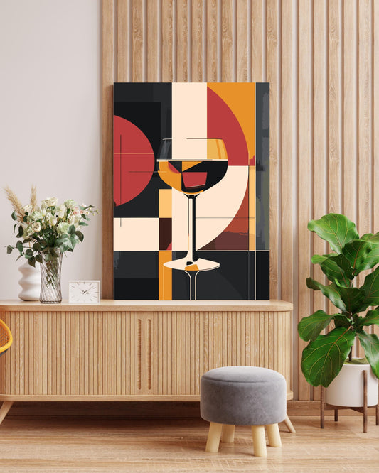 Sophisticated Wine Tasting Paint by Numbers Kit Numerio