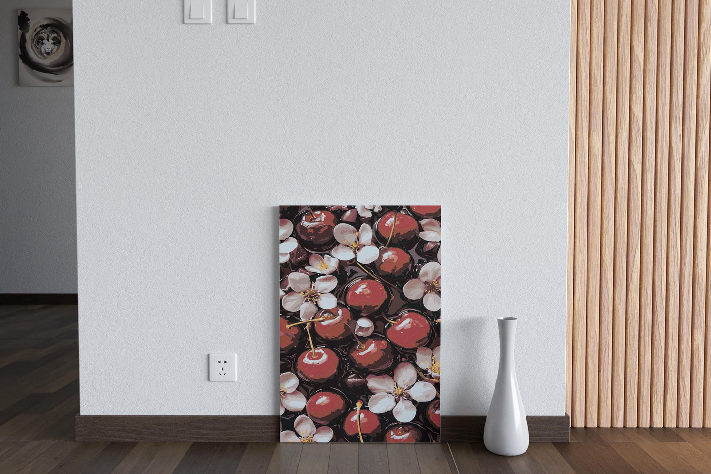 abstract fruits and flowers painting by numbers canvas kit for adults