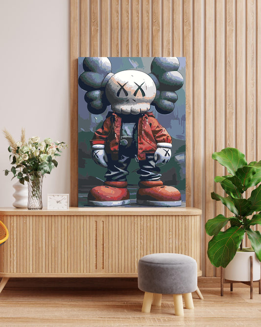 Urban Buddy Art Number By Paint Kit