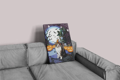 Custom Paint by Numbers Kit | Halloween Cartoon Style | Personalized Photo to Painting Numerio