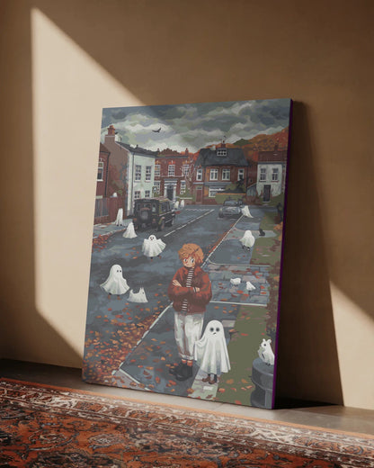 Halloween Ghosts Paint by Numbers Kit