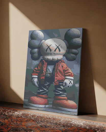 Urban Portrait Graffiti Style Paint by Numbers Kit