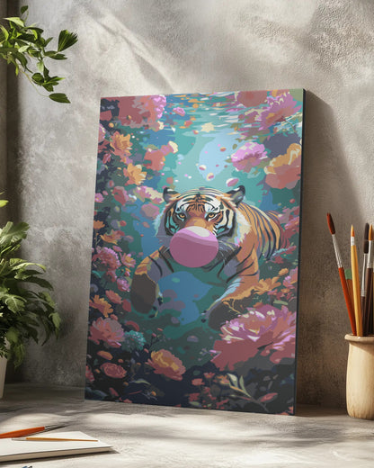 Tiger Paint by Numbers Kit