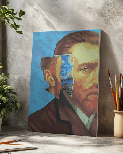 Van Gogh Portrait Paint by Numbers Kit